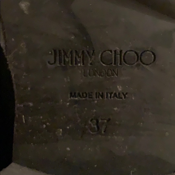 Jimmy Choo leather studded moto boots - Picture 7 of 8